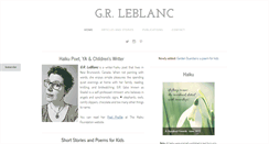 Desktop Screenshot of grleblanc.com