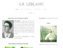 Tablet Screenshot of grleblanc.com